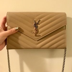 Saint Lauren chain wallet/ purse